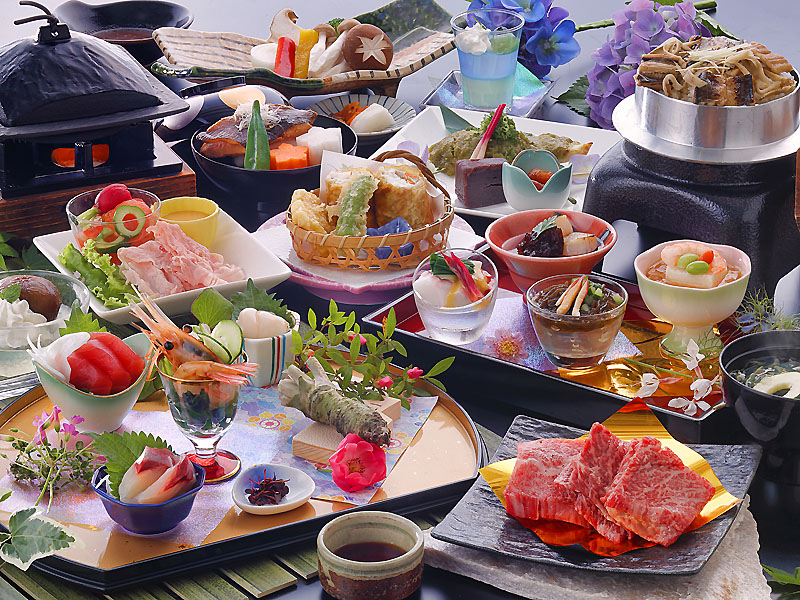 特選料理「華」夏料理一例