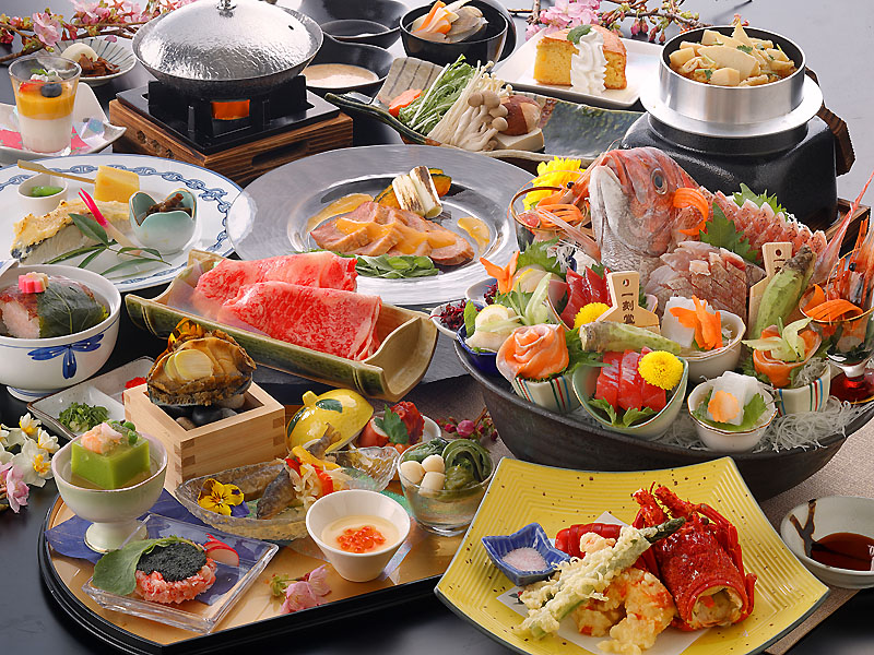 特選料理「喜」春料理一例