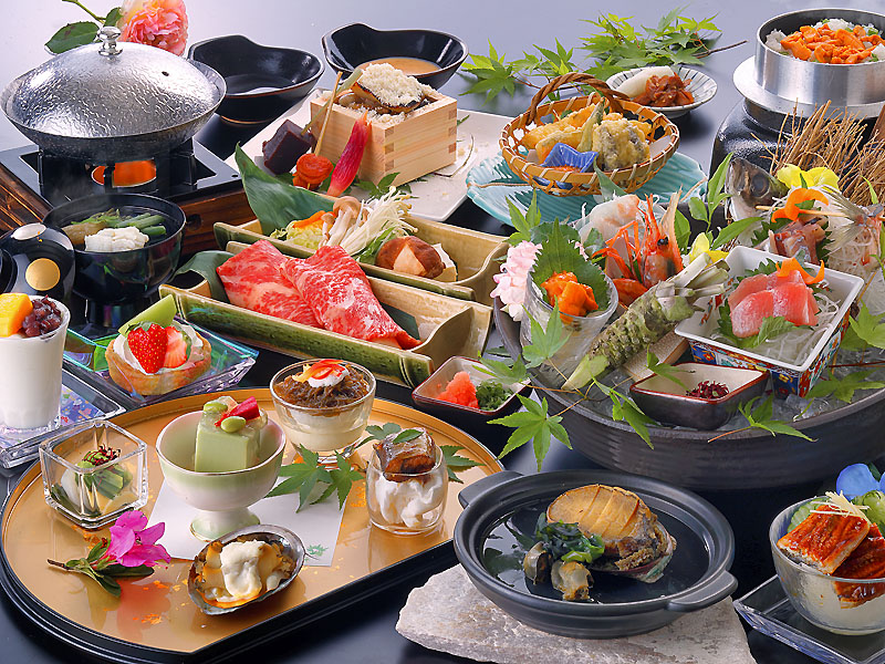 特選料理「喜」夏料理一例