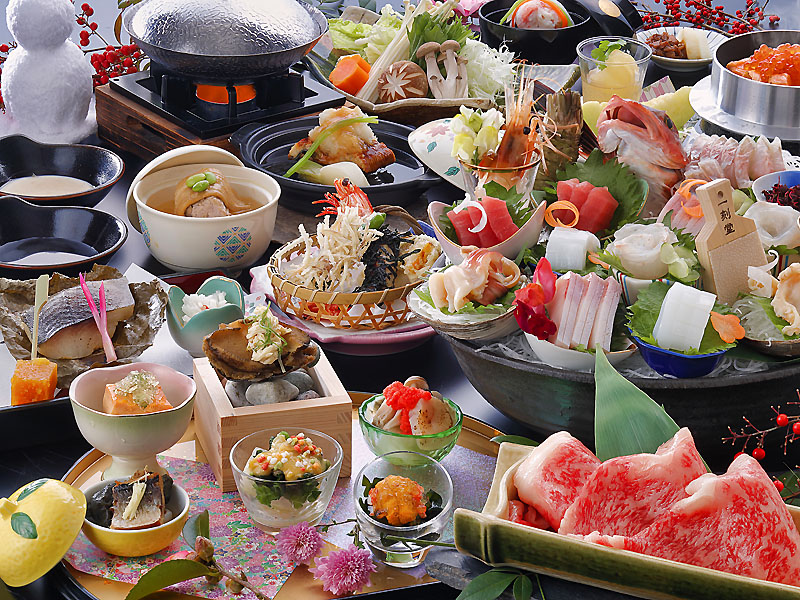 特選料理「喜」冬料理一例