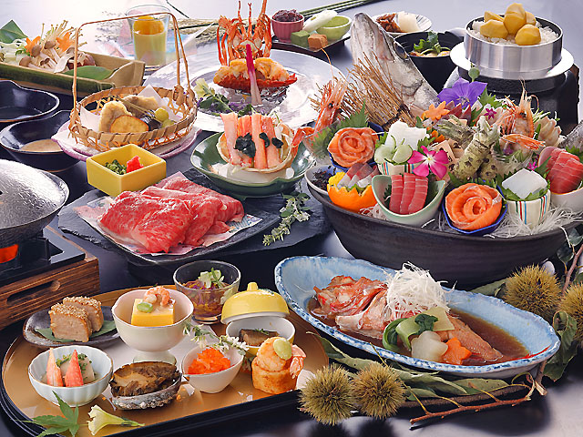 特選料理「幸」秋料理一例