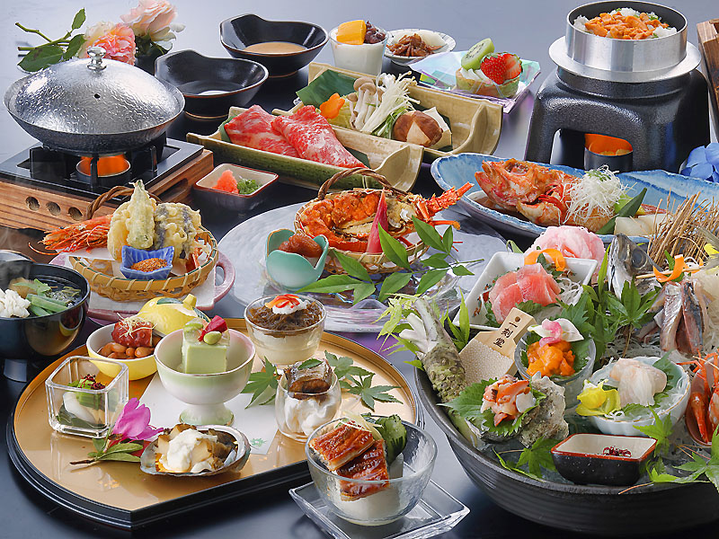 特選料理「幸」夏料理一例