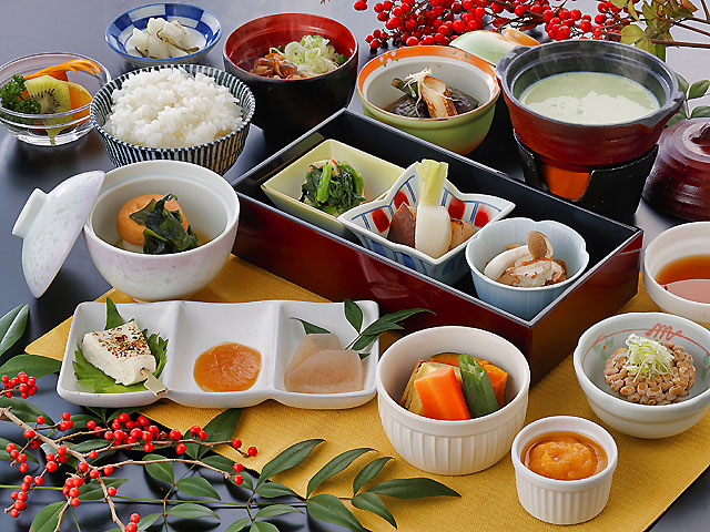 オリエンタルベジタブル朝食一例